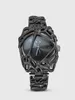Нарученные часы инопланетные высококачественные универсальные аксессуары для указателей модные мужские и женские часы водонепроницаемые снежинки гипсовый кварц