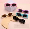 Bambini occhiali da sole estate per bambini caramelle color ovale cornice per occhiali da occhiali da ragazzo UV protezione da sole bicchiere da sole ADUMBRAL Z7642
