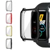 Cadre de bord de placage en verre doux TPU Protection de protection de la montre de pare-chocs Couvercle de protecteur d'écran pour Huawei Honor Watch es