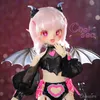 Nouveau design Chelsea BJD 1/4 39.3 cm Anime Girl Bat Wing Design Imp Cosplay Résine Art Cadeaux Joint Doll