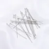 50pcs/Los 20/25/30/35/40/50mm Messing Neun Wörter Pins Augenkopfstifte Befunde Anschlüsse für DIY -Ohrring -Schmuckzubehör machen Accessoires