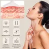 Neck Tightening Massager EMS Anti-aging Rejuvenation Facial Skin Care LED Light Neck Lifting Portable Beauty Tools Device