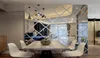 3D DIY Mirror Wall Stickers Acrylic Art Bedroom vardagsrum Heminredning Dekaler Väggmålning Målbar Mod Jllatq Lajiaoyard Eor22960637