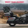 Kemimoto Motorrad Trockenbeutel 50 l wasserdichtes Beutel Motorrad Gepäck Reise Tailbag Rücktrack Kofferraum für Touring -Abenteuer