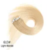 Tape In Human Hair Extensions 1603903930039039 40 PCS Set 25gpcs Skin Weft Brazilian Remy Hair Double Sided Remy T3029906