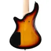 Kablolar Elektrik Bas Gitar 5 String 43 inç Bas Gitar Sunburst Renk Kanada Akçaağaç Ahşap Boyun Katı Basswood bazı kusur