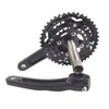 MTB Crank 104bcd Bicycle Crankset BB 32T 38T 42t Mountain Bike Fase di corona a doppia velocità a doppia velocità Triple Set Fit Shimano 3*10s