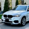 2014 2015 2016 2017 2018 para BMW X5 F15 M Sport MP Front Bumper Lip Spoiler Splitter por kit de corpo de câmera preto e brilhante