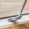 Escova de poeira de limpeza de lacunas retráteis com tampa de pano Microfiber manue os ácaros de varredura de vasos de mão para ferramentas de limpeza de cozinha em casa