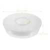 Dinnerware Sets Plastic Round Transparent Portable Pie Pizza Slice Storage Box Candy Dish With Lid Carrier Clear Case Carrying