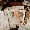 Journamm 25pcs/pack Vintage Collage Materials Paper DIY Scrapbooking Decor Photo Album Creative Stationery Junk Journal Paper