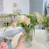 家庭用装飾用のガラスの花の花瓶テラリウムコンテナテーブル装飾品テーブルトップノルディック