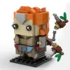 BZB Femme Warrior Hunter Games Genshin modèle Bricks Games Horizons Zero Dawn Aloy Brickheadz Les blocs de construction Set Kids Best Toys