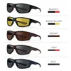 Zenottische Sport polarisierte Sonnenbrille Männer Rechteck fahren Sonnenbrille UV 400 HD Schutzbrille gelbes Objektiv Nachtsicht Brillen 240408