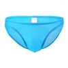 Sous-pants Simple Low Raist Mens Ice Silk Brief