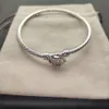 Jóias de luxo Davids Yurmas Bracelet 3mm Thread Square Diamond Full Diamante