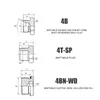 Anel de vedação de edição de anel de vedação externa e interna do plugue hexagonal Plug Bsp Rosca 1/8 "1/4" 3/8 "1/2" Bolt Bolt Oil Water Captting Campa