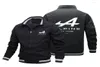 Men039s Trench Coats Alpine F1 Team Spring e Autumn Zipper Jacket Men39s Pocket Casual Sportswear Outdoor Cardigan5902368