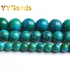 Натуральный камень зеленый феникс Chrysocolla Jaspers Beads круглые свободные бусины для украшений ювелирных изделий 4 6 8 10 12 мм 15 "Strand