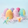 Herbal Essence Children'S Essential Oil Bath Ball Dinosaur Egg 6 Gift Box Bath Bomb Bath Sea Salt Bath Moisturizing Smooth Skin