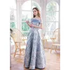 Casual Dresses Jacquard Flowers Feather Beading Dress Gown Dream Fairy Long Princess Studio/Stage/Chorus/Victorian