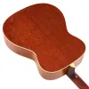 Cavi Cavi Electric Acustic Echo Guitar 6 String Round Back Back Resophonic Guitar Gloss Laminato Finitura lucida Finitura Full size