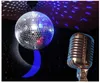 2-12cm Silver Disco Mirror Balls Christmas Balls Hanging Mirror Disco Ball Reflective Bright Disco Ball for Christmas Tree