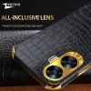 Case On Realmec55 Zroteve Crocodile Leather Cover Cover для Oppo Realme C55 C35 C33 C12 C15 C21 C25 C21Y C25Y ТЕЛЕКТОРЫ