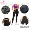 Lazawg Yoga Pant for Women Flat Belly Leggingi Kontrola brzucha Spodnie pod wysoką talią panie body shaper odchudzanie sportowy trening na siłownię