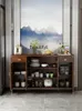 Nuovo armadio di sideboard in stile cinese soggiorno armadio da vino integrato cucina casa di grande capacità di ampio armadio da tè