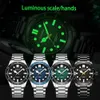 Armbandsur Curren Mens Top Sports Luxury Mens Military Steel Quartz Watch With Simple Design Mens Clock Glow Hand