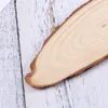 22 x7cm tranches en bois disques en bois vierges de plaque de plaque tranches