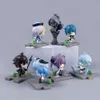 Genshin Impact Anime Figure Liyue Battlefield Heroes Theme 2 Toy Figurine Anime Kawaii 2023 New