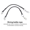 2 stks duiken duiken sidemount bungees tuigage onderwater losse kabel