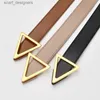 Belts Fashion Brand Belt Women Triangle Buckle Luxury Belt Womens Leisure Trend Jeans Dress Belts Lady Girl Y240411