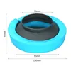 Toalettskålfläns ringluktresistent dräneringsrör Donut Tätande ring toalett anti G2AB