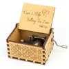 Figurine decorative VIP R-81 Music Box Wooden Box di San Valentino Regali Anniversario Innamorata
