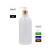 Бутылки для хранения 14pc 500 мл прозрачного заполненного пластикового насоса.
