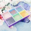 Homfun 6 rooster Kleur Tray Palet Palet Diamond Painting Tools Kits Borduurwerk Beading Point Drill Cross Stitch Sewing Accessories