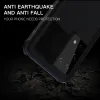 Caso impermeable transparente para Samsung S22 S21 S20 Ultra nota 20 Nota 10 más S10 S9 Protector de pantalla de cubierta de protección completa