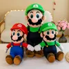 Mignon Nouveau super champignon Plux Toy Plumber Doll Doll's Tissu's tissu Doll Gift Cross-Border Wholesale