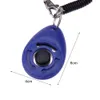 Pet Trainer Elastic Dog Training Clicker Indoor Outdoor Pet Puppy Kitten Cat Training Clicker Trainer Animal Trainer Wrist Strap