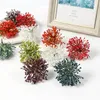 Dekorative Blumen 5pcs Mini Künstliche Pflanzen Gefälschte Seegras für Wohnkultur Hochzeitsdekoration Weihnachtsschmuck Diy Girlands Accessoires