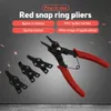 4 in 1 Circlip Plier Set DIY Snap Ring Pliers Retaining Circlip Pliers Multi Crimp Tool Internal External Ring Remover Hand Tool