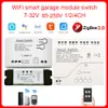 Tuya Zigbee Smart Motor Relay Switch 1CH DC 12V 24V 220V Smart Home Bridge Light Remote Control 10A Receiver Alexa Google Home