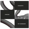 Black Faux Suede No-slip Car Steering Wheel Cover for BMW M Sport 3 Series M3 E36/5 E36 Z3 E36/7 E36/8 M5 E39 E38 E31 1995-2002