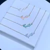 Kedjor Emalj CZ Love Arabic Letter Halsband - Alla hjärtans dag gåva till flickvän