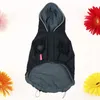 Habitant de vêtements pour chiens Keep tièvement du gilet en coton Glow en manteau foncé