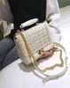 Duffel Borse Designer Luxury Handbag Women Brand Fashion Tweed Mini Bag 2021 Trend Femmina Elegante maniglia top a tracolla a catena T3725301