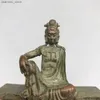 Искусство и ремесла китайская сложная бронзовая скульптура ood Удача Uanyin Buddha Metal Handicraft Corem